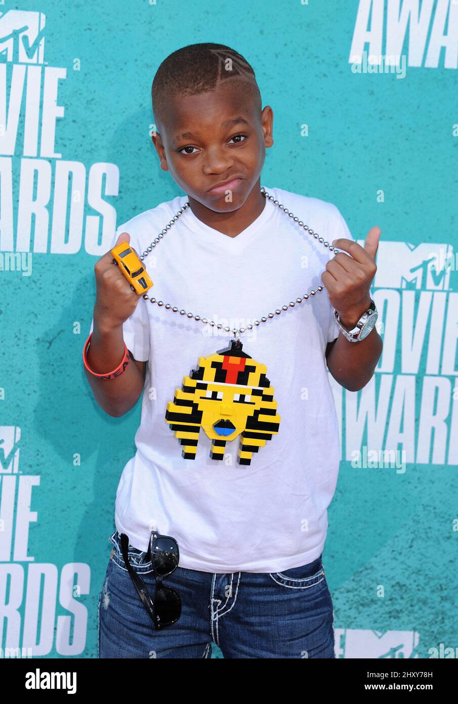 Lil Niqo during the 2012 MTV Movie Awards held at the Gibson