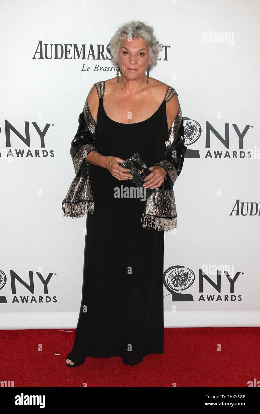 attends the 66th Annual Tony Awards held at The Beacon Theatre, New York City, NY. Stock Photo