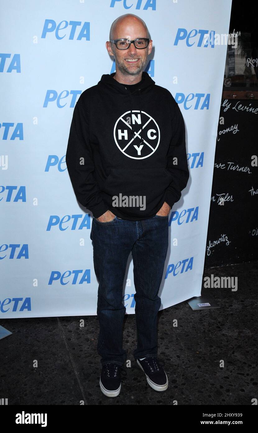 Moby attends PETA's Stand Up For Animals Benefit held at The Comedy Store, Hollywood. Stock Photo