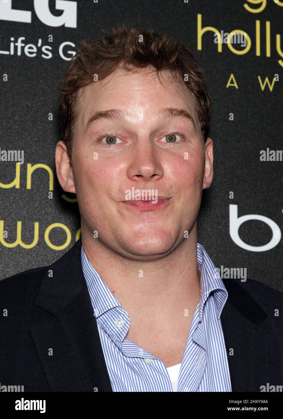 Chris Pratt arrives for the 14th Annual Young Hollywood Awards at the