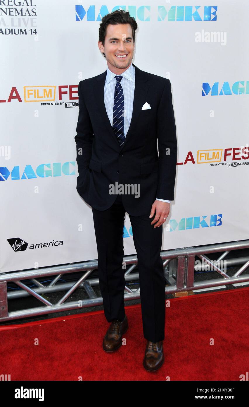 Matt Bomer ‘Magic Mike’ World Premiere held at the Regal Cinemas in Los
