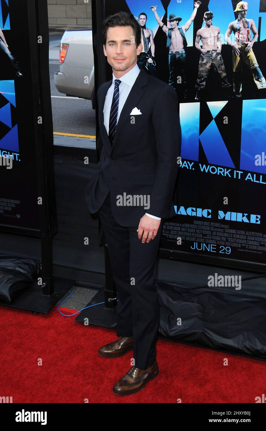 Matt Bomer ‘Magic Mike’ World Premiere held at the Regal Cinemas in Los