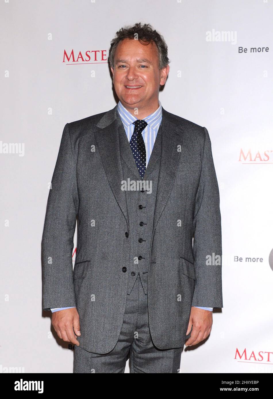 Hugh Bonneville during the 'Downton Abbey' photo call held at the Beverly Hilton Hotel, California Stock Photo