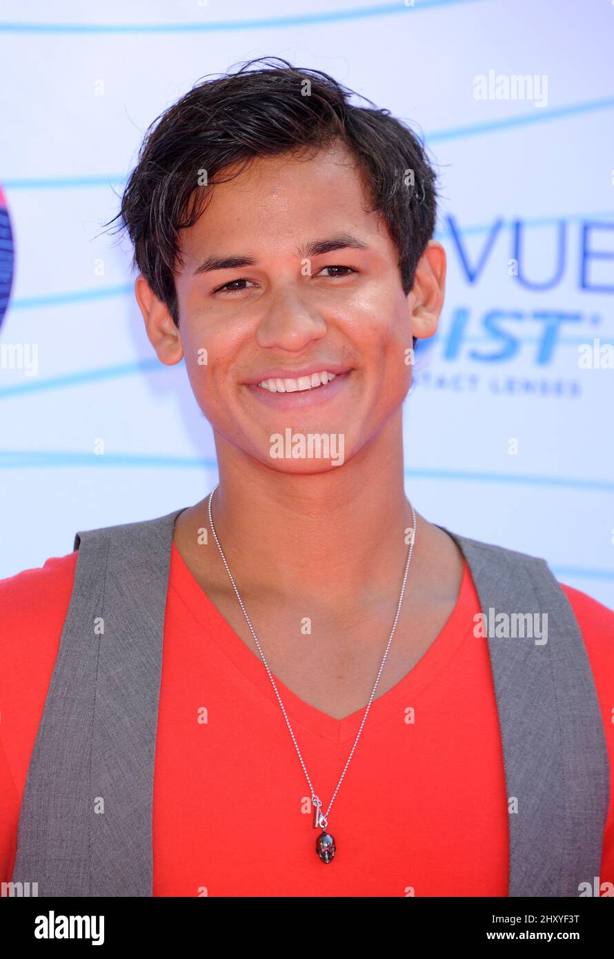 Bronson Pelletier at the 2012 Teen Choice Awards held at the Gibson Amphitheatre. Tammie Arroyo Stock Photo