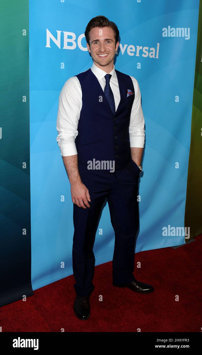 Matt Hussey attending the 2012 NBCUniversal Summer TCA Press Tour held at the Beverly Hilton. Vince Flores Stock Photo