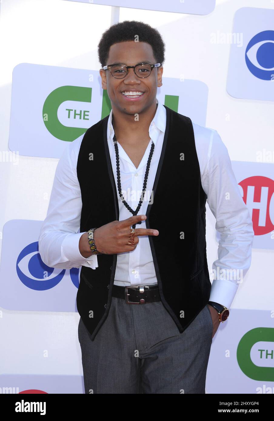 Tristan Wilds attends the CBS, Showtime and The CW Summer 2012 TCA