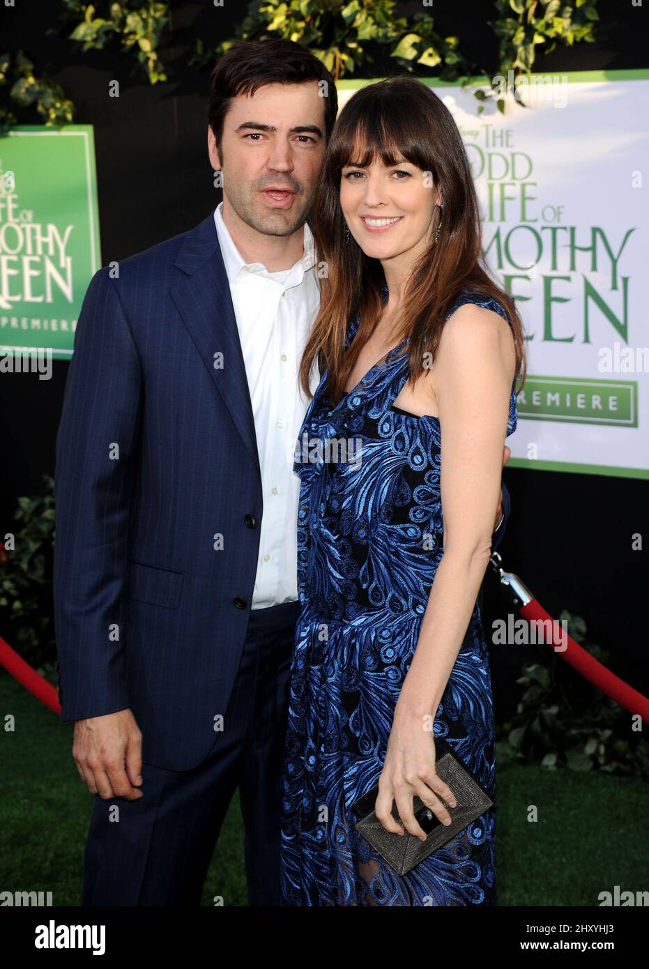 Rosemarie DeWitt and Ron Livingston attends "The Odd Life Of Timothy