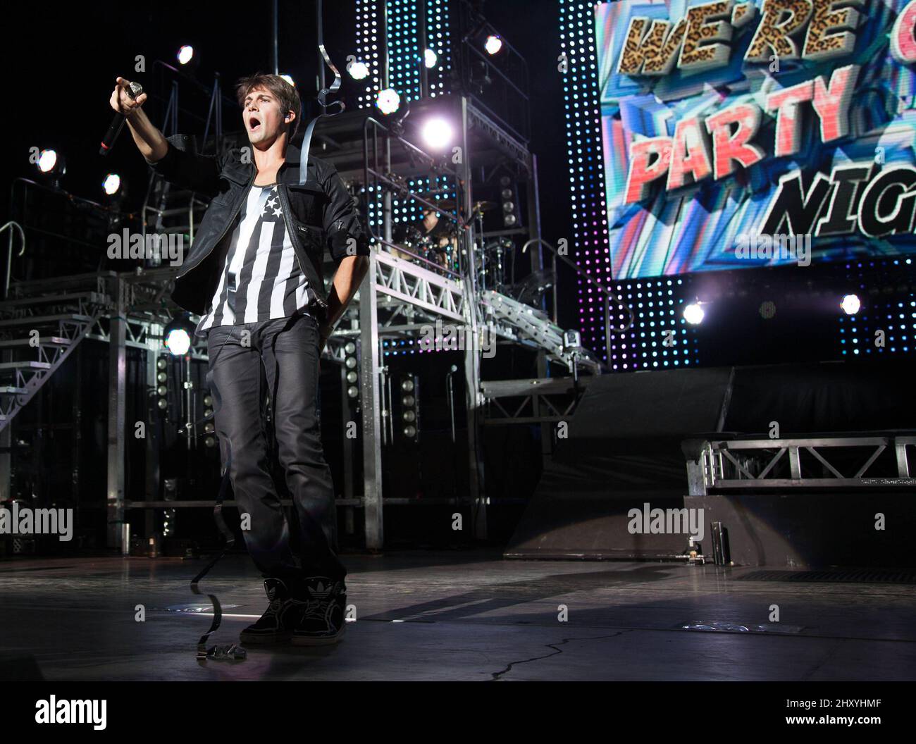 Big Time Rush Perform Live In Concert At Bethel Woods Center For The