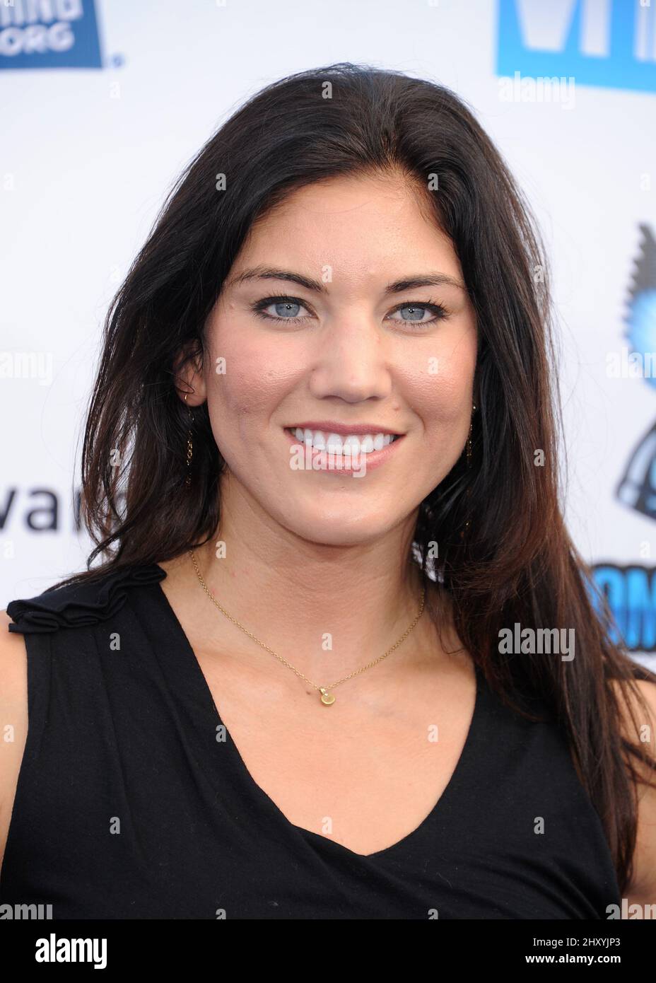 Hope Solo attends 2012 Do Something Awards presented by VH1 and DoSomething.org held at Barker Hanger, Santa Monica. Stock Photo