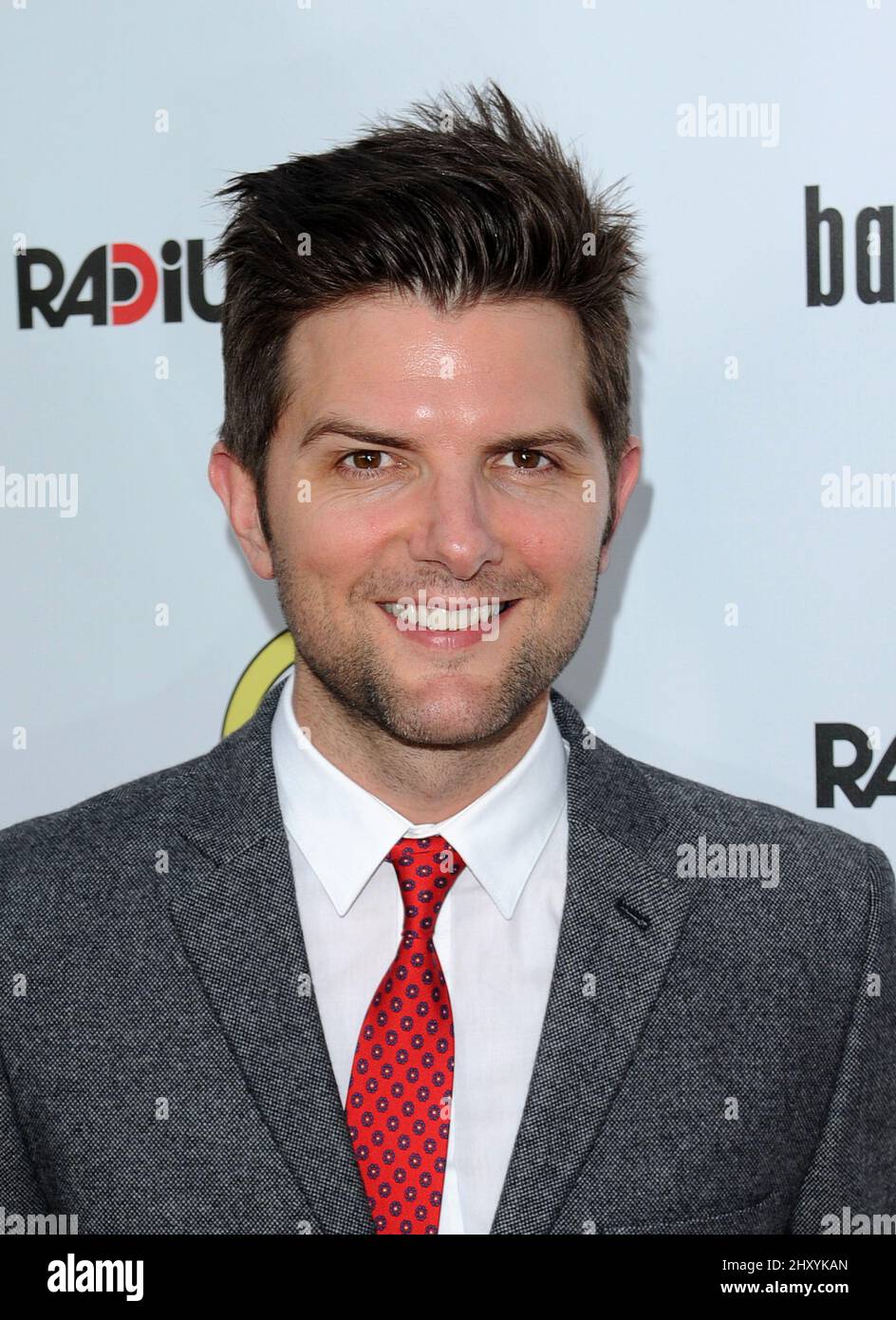 Adam Scott attends the "Bachelorette" Los Angeles Premiere held at the