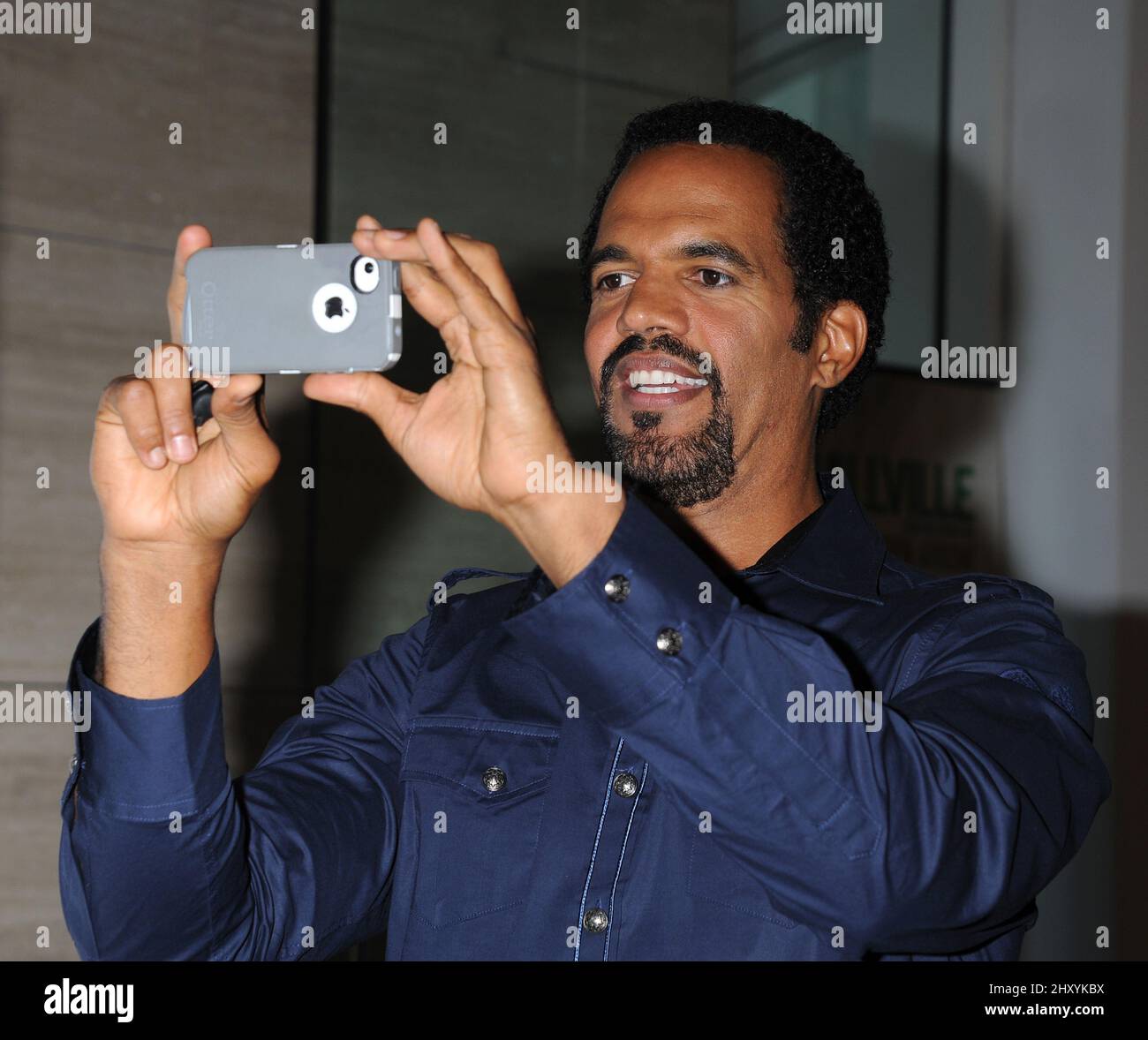 Kristoff St. John attends 'The Young and the Restless: Celebrating 10,000 Episodes' at The Paley Center for Media, Beverly Hills. Stock Photo