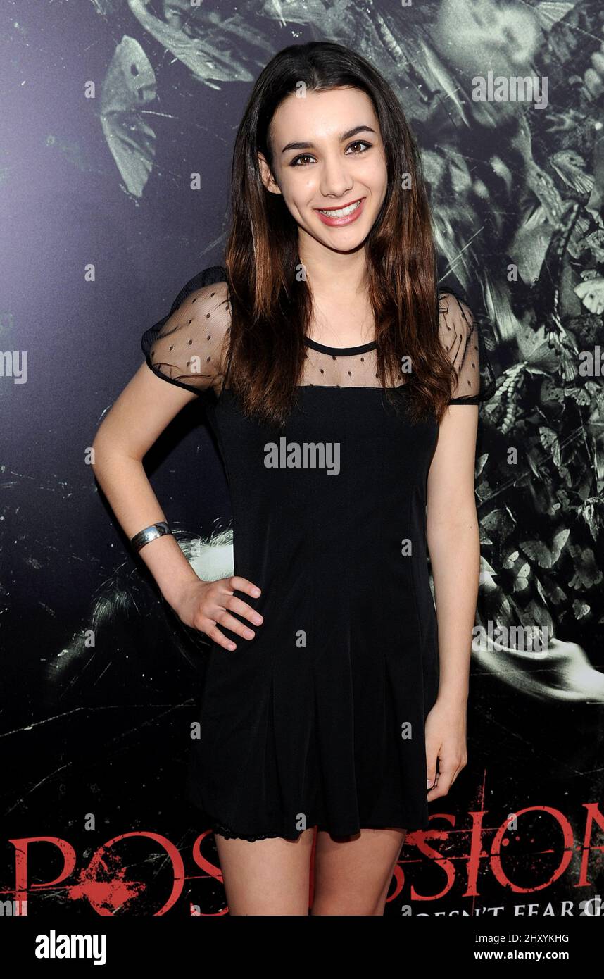 Hannah Marks attends 'The Possession' Los Angeles Premiere held at the ArcLight Theatre. Stock Photo