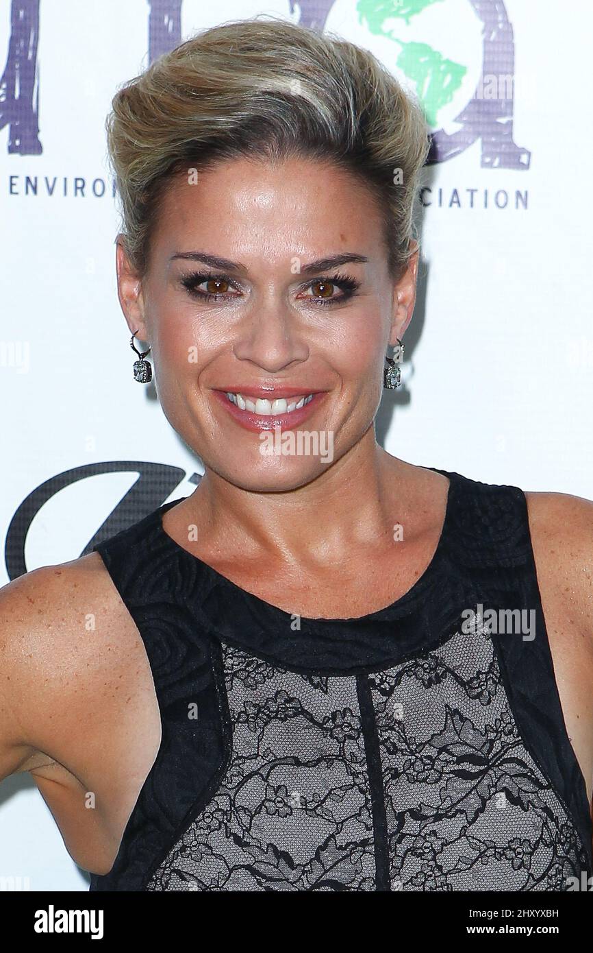 Cat Cora attending the 2012 Environmental Media Awards held at Warner