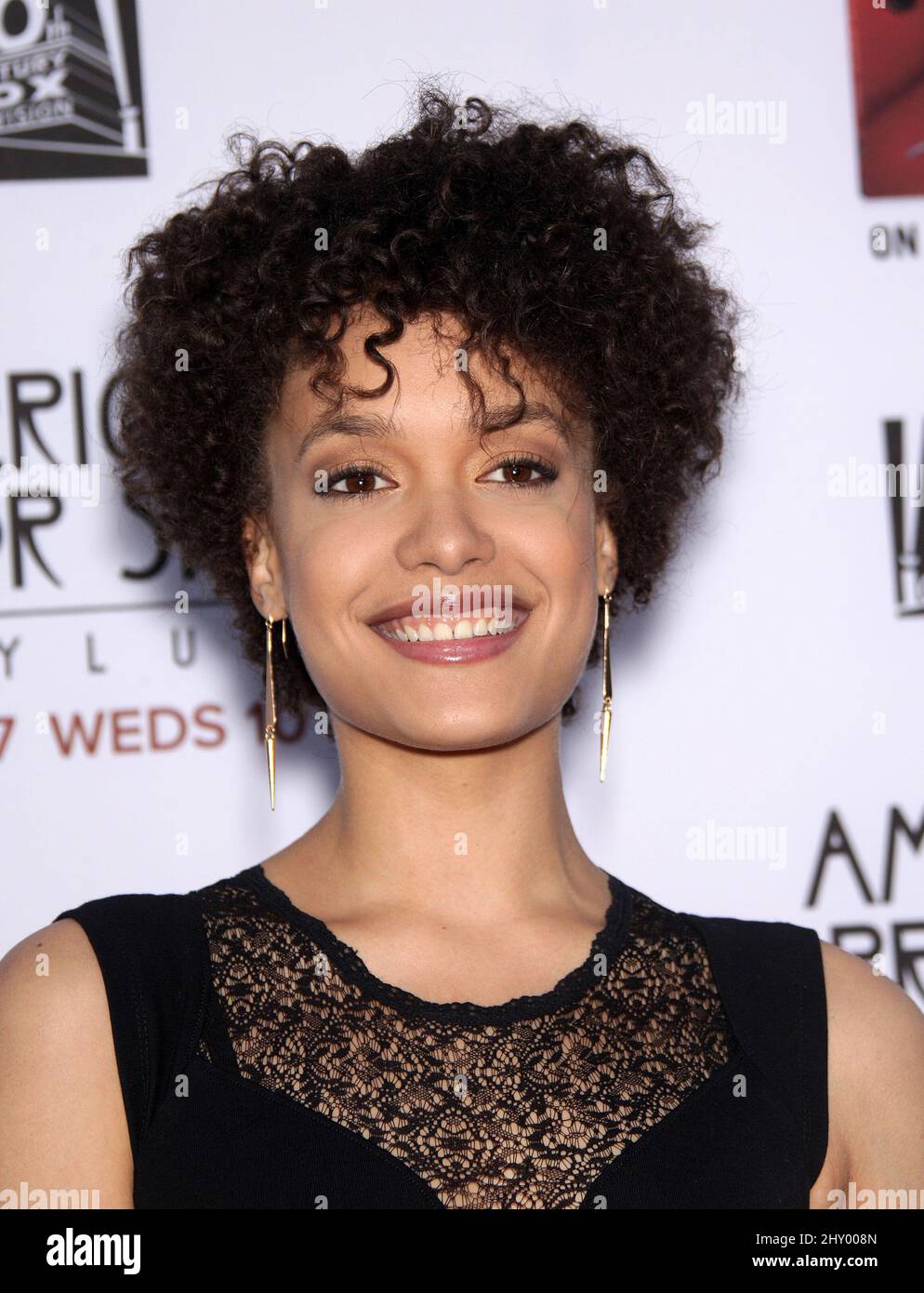 Britne Oldford attending the premiere of \, image size:994x1390