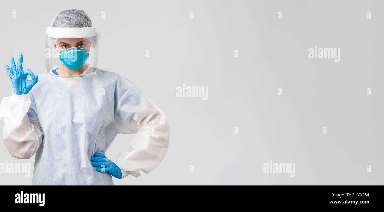 Covid-19, preventing virus, health, healthcare workers and quarantine ...