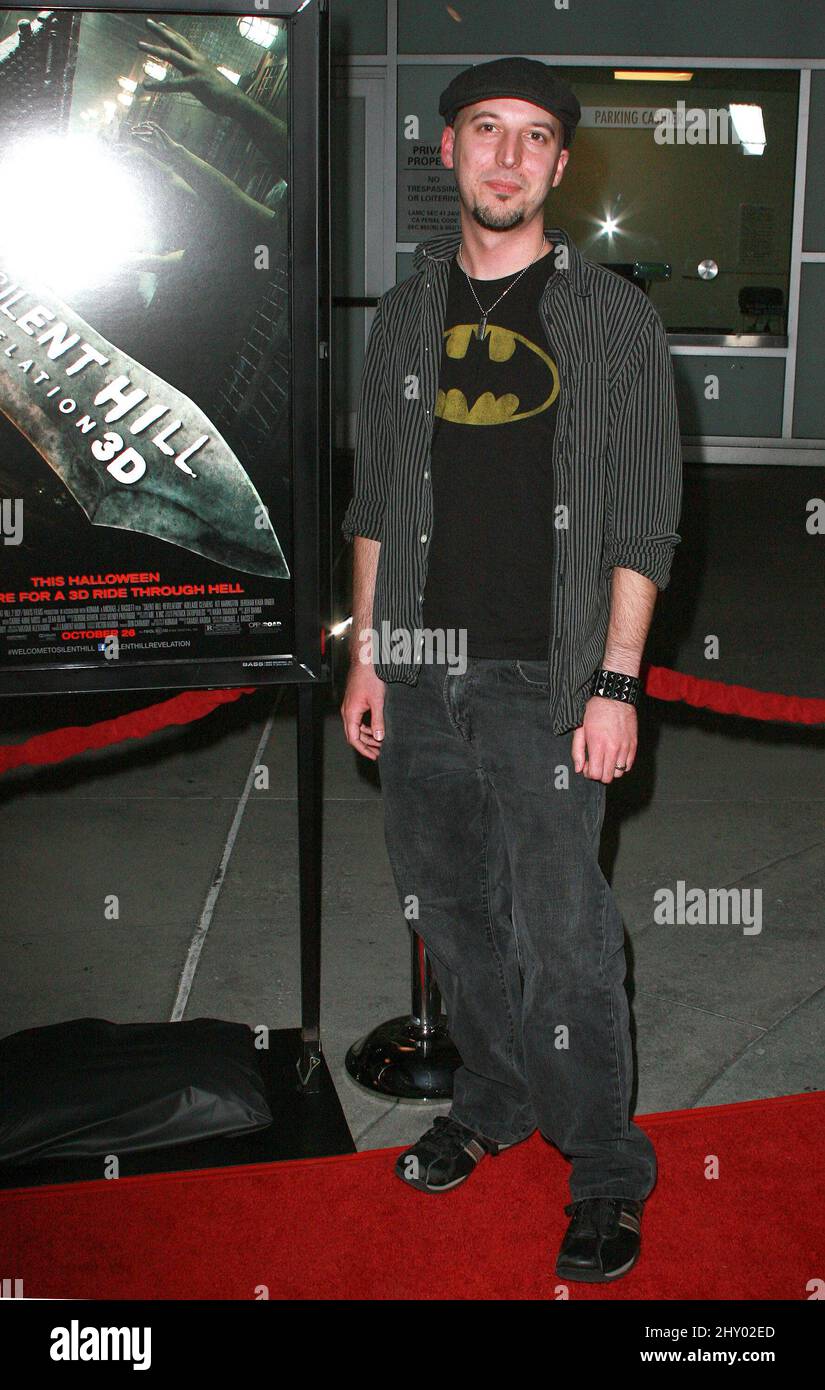 Tomm Hulett attending the premiere of Silent Hill: Revelations 3D in Los Angeles. Stock Photo