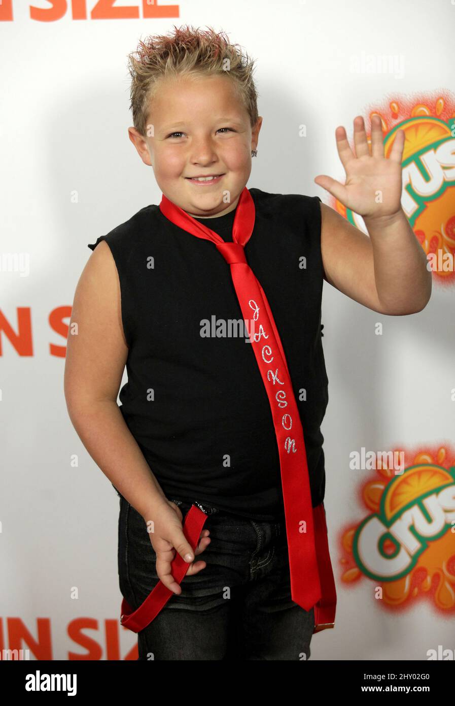 Jackson Nicoll attending the 'Fun Size" Premiere held at Paramount