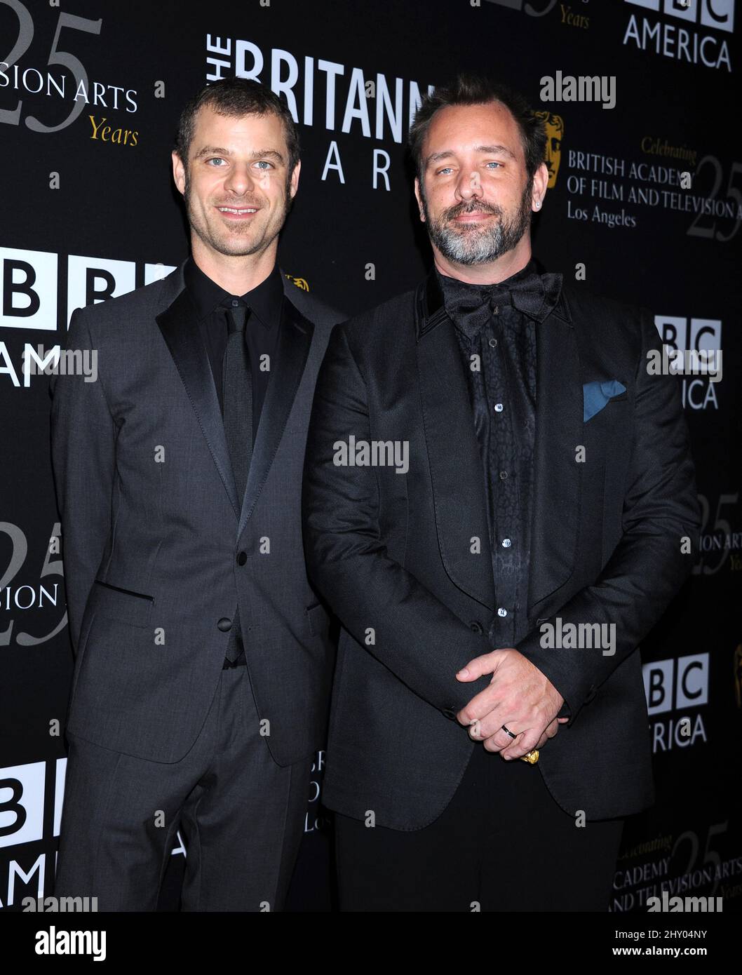 Matt Stone, Trey Parker attending the 2012 Britannia Awards held at the ...