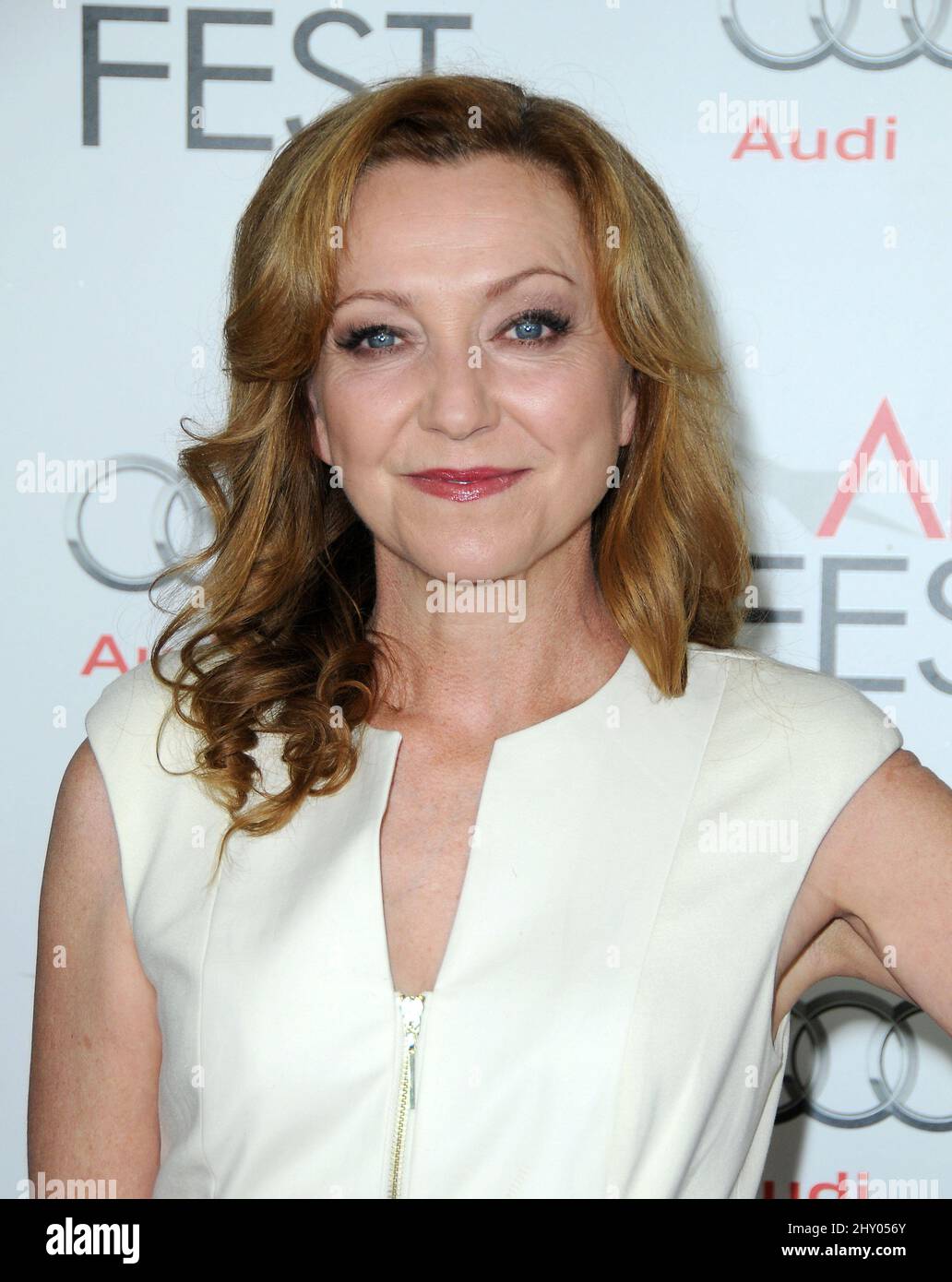 Julie White attends the premiere of 'Lincoln' at the closing night gala of AFI FEST 2012 held at Grauman's Chinese Theatre, Los Angeles. Stock Photo
