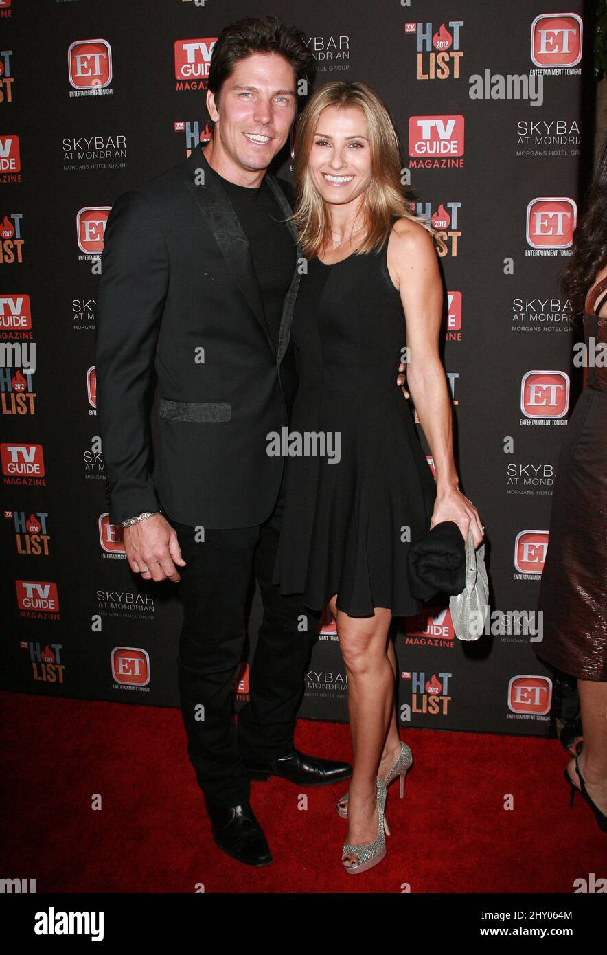 Sandra Hess, Michael Trucco attending the TV Guide Magazine Hot List Party in Hollywood. Stock Photo