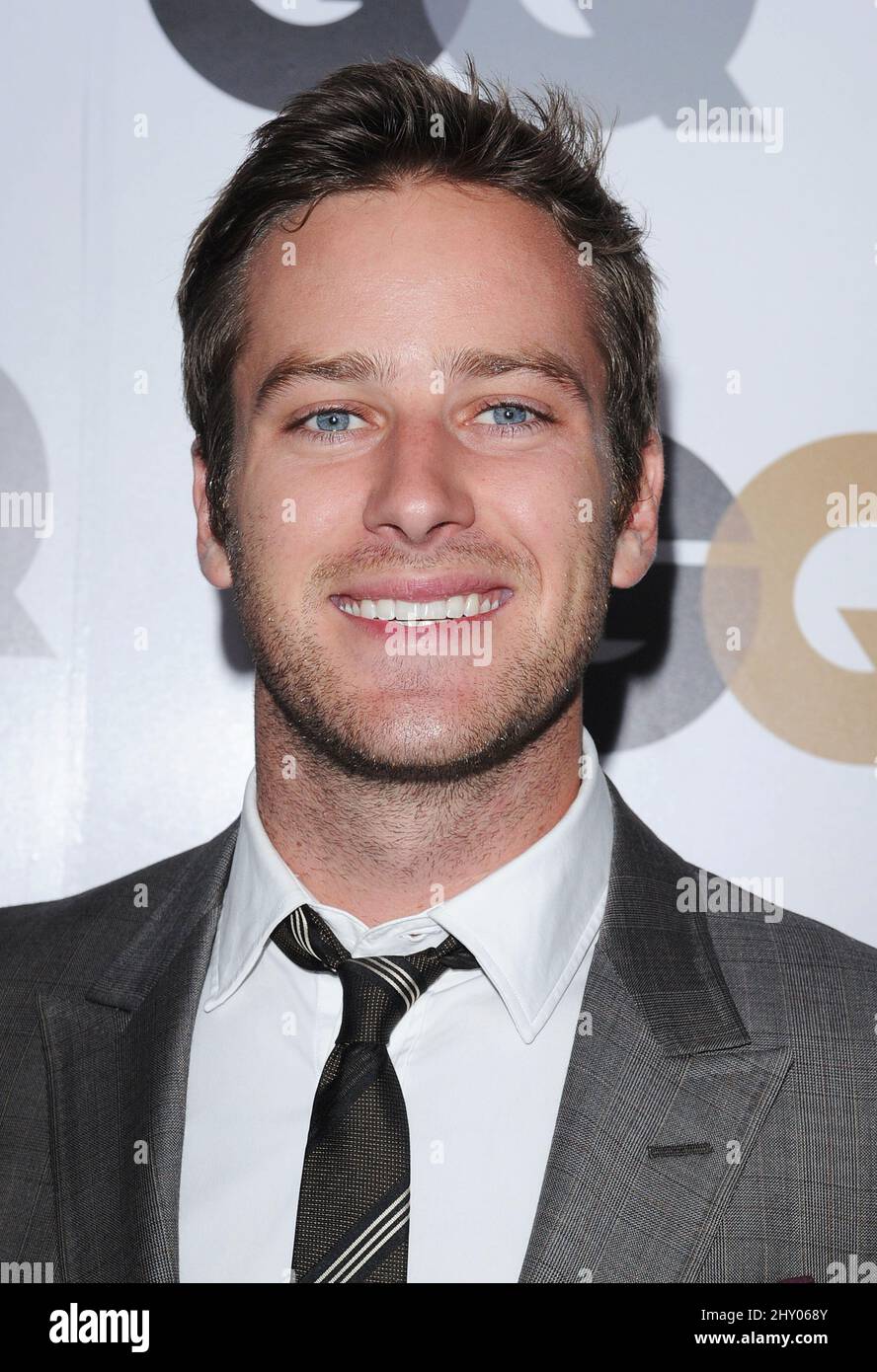 Armie Hammer attending the 2012 GQ Man of the Year party in Beverly
