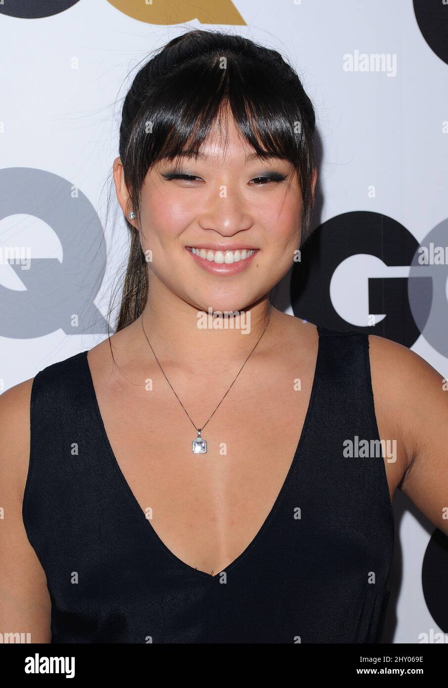 Jenna Ushkowitz attending the 2012 GQ Man of the Year party in Beverly ...