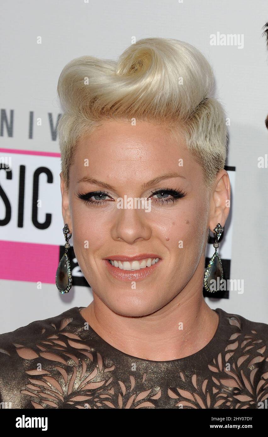  Pink attends The 40th Anniversary American Music Awards held at the ...