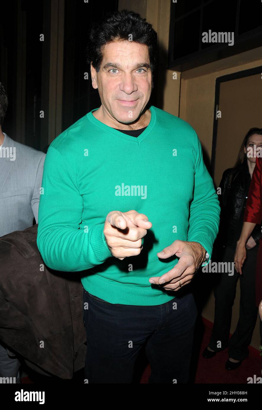 Lou Ferrigno arriving at the 2012 Hollywood Christmas Parade in