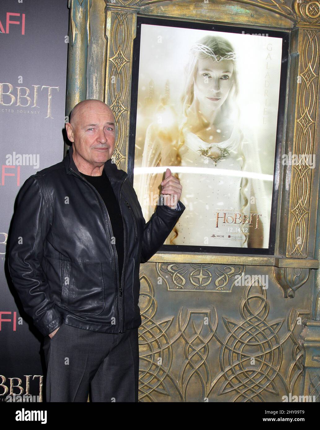 Terry O'Quinn attending 'The Hobbit: An Unexpected Journey' premiere held at The Ziegfeld Theatre in New York, USA. Stock Photo