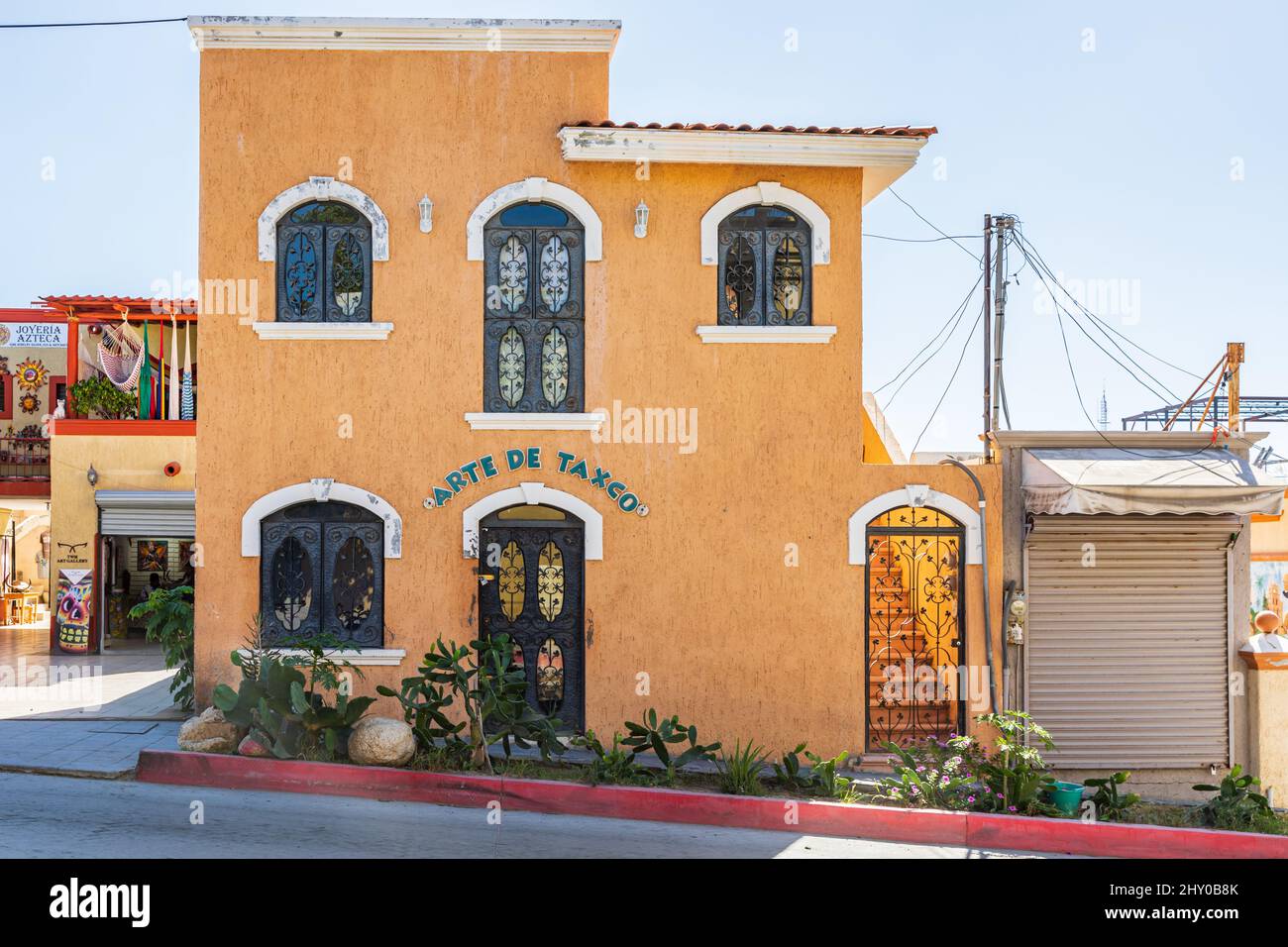 Todos Santos, Baja California Sur, Mexico. November 11, 2021. Art of