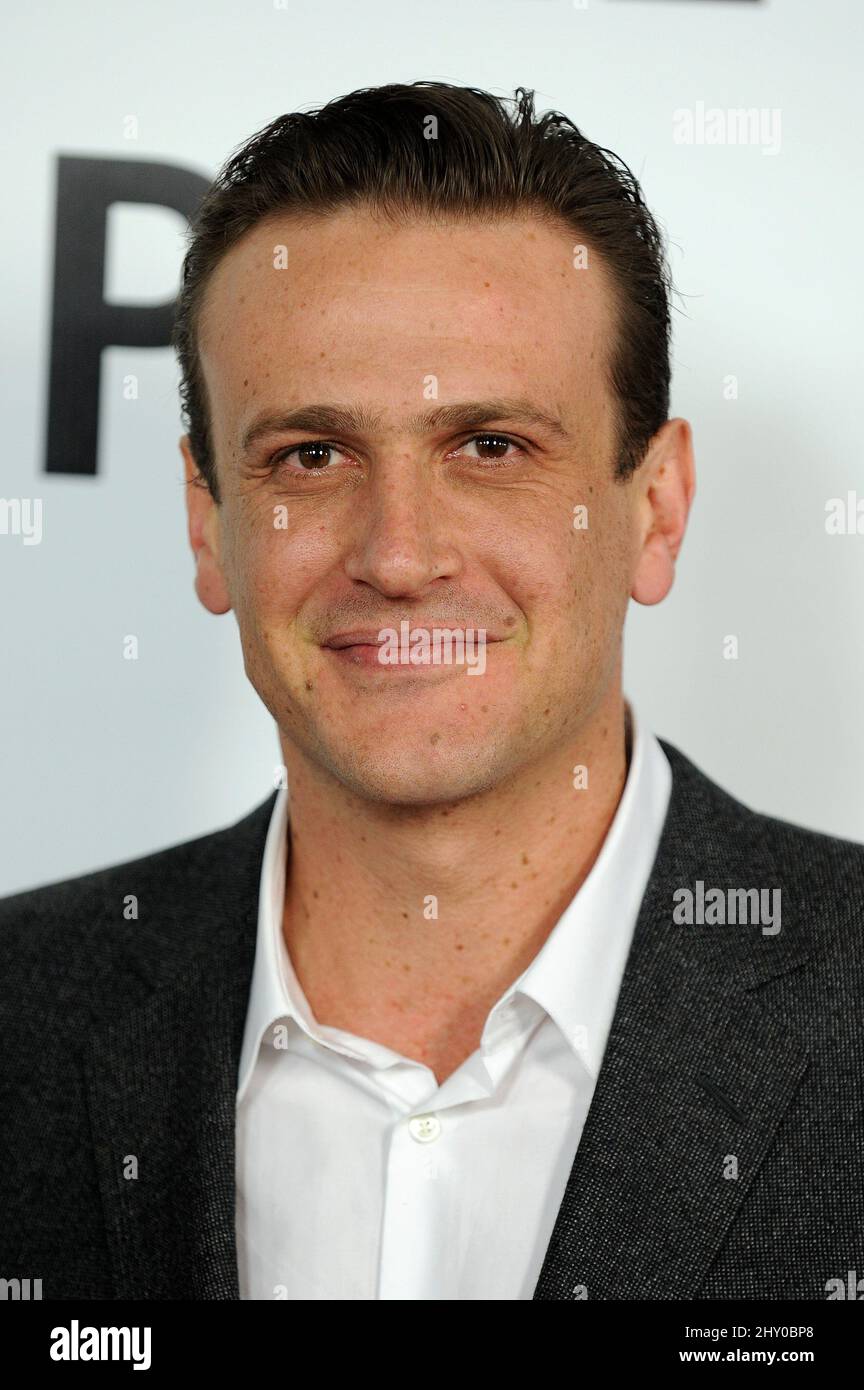 Jason Segel attending the premiere of 'This Is 40' in Los Angeles, California. Stock Photo