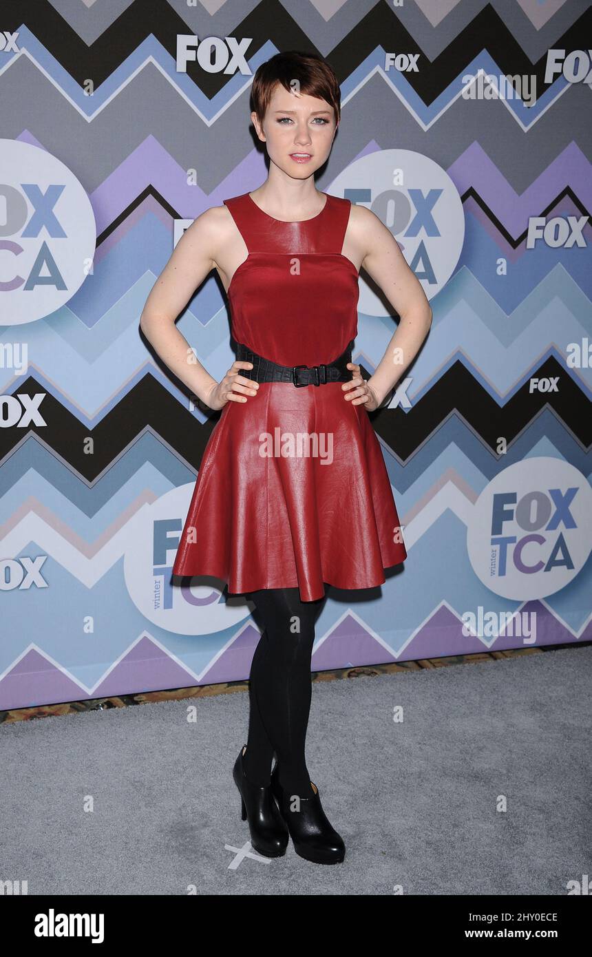 Valorie Curry attending the Fox Winter TCA AllStar party in Pasadena