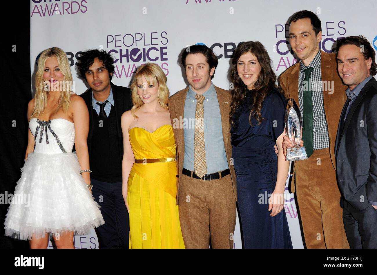 Big bang theory cast hi-res stock photography and images - Alamy