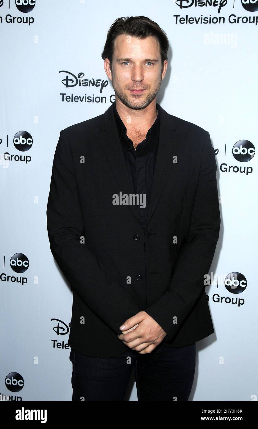 Wil Traval attending the Disney ABC Television Group - 2013 TCA Winter Press Tour held at the Langham Huntington Hotel in Los Angeles, USA. Stock Photo