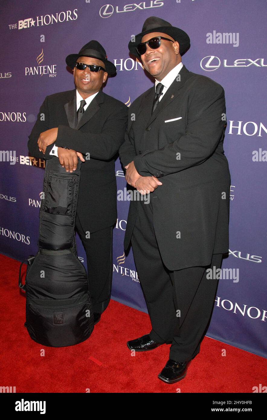 Jimmy Jam & Terry Lewis attending the 2013 BET Honours Awards in Washington Stock Photo