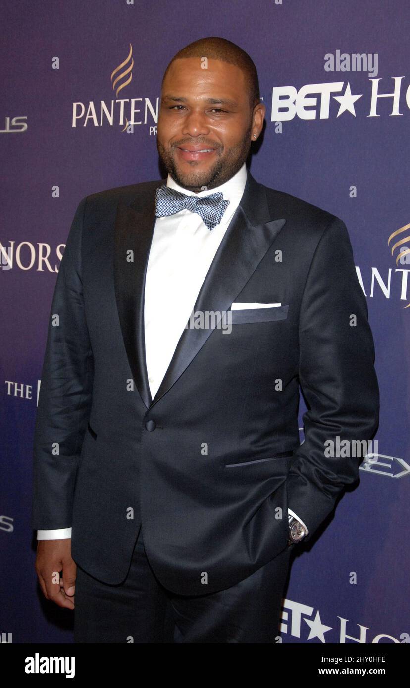 Anthony Anderson attending the 2013 BET Honours Awards in Washington Stock Photo
