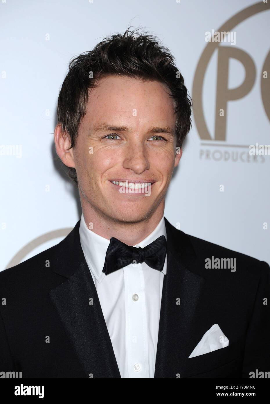 Eddie Redmayne arriving for the 24th Annual Producers Guild Awards held