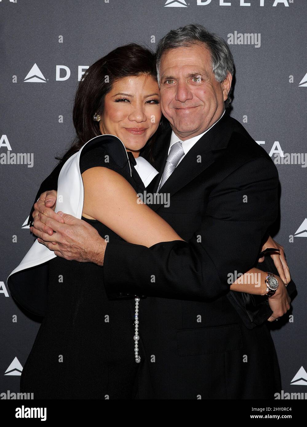 Leslie moonves and julie chen hi-res stock photography and images - Alamy