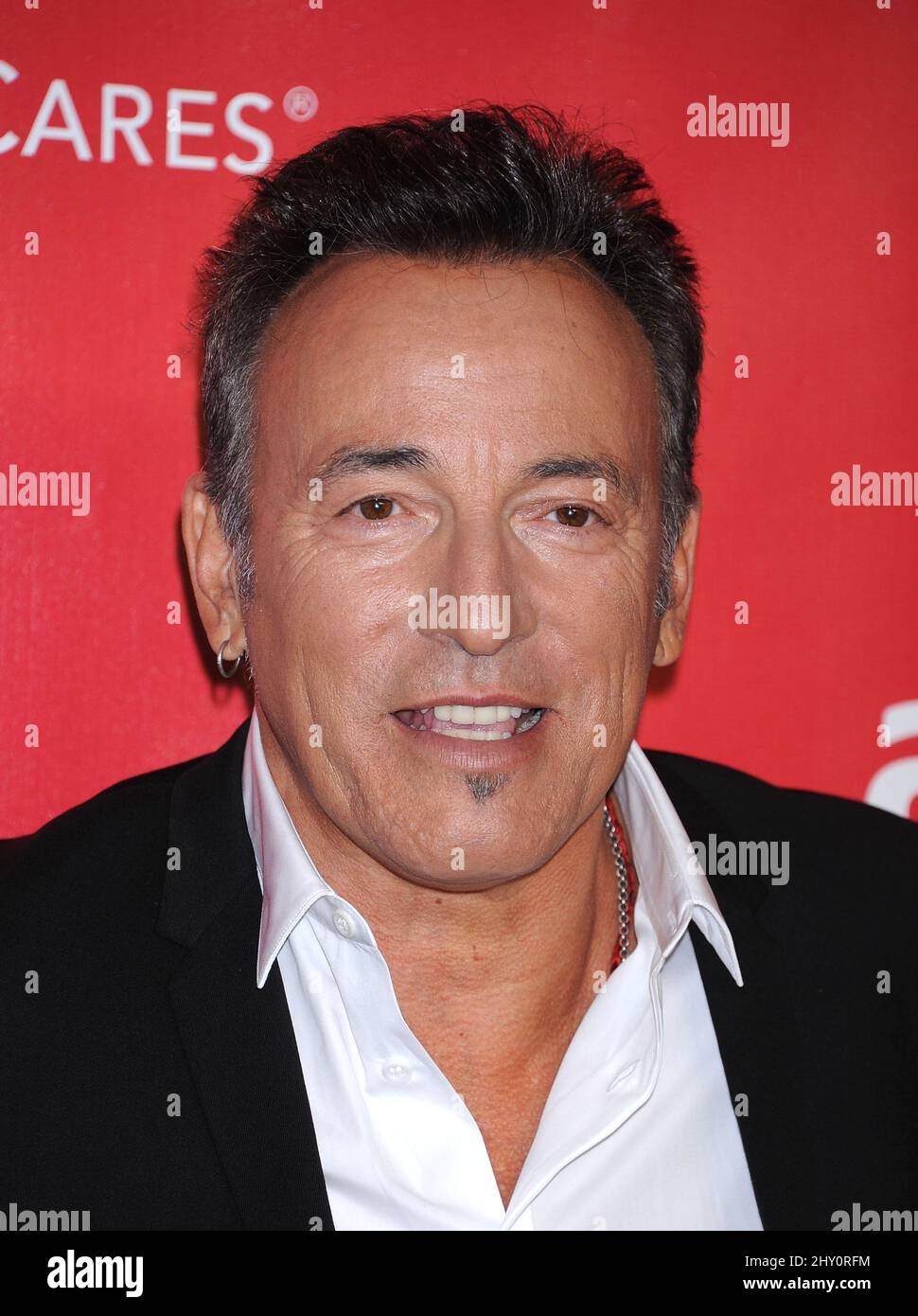 Bruce Springsteen appears at the 2013 MusiCares Person of the Year Gala honoring Bruce Springsteen Stock Photo