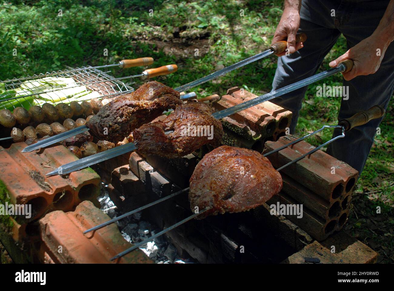 Brazilian beef ribs hi-res stock photography and images - Alamy