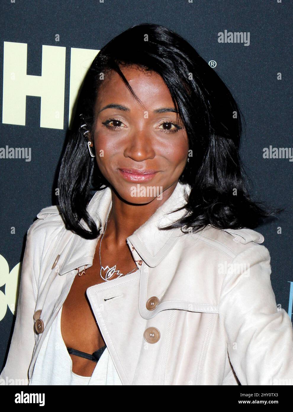 Genevieve Jones attending the Beyonce 'Life Is But A Dream' screening held at the Ziegfeld Theater in New York, USA. Stock Photo