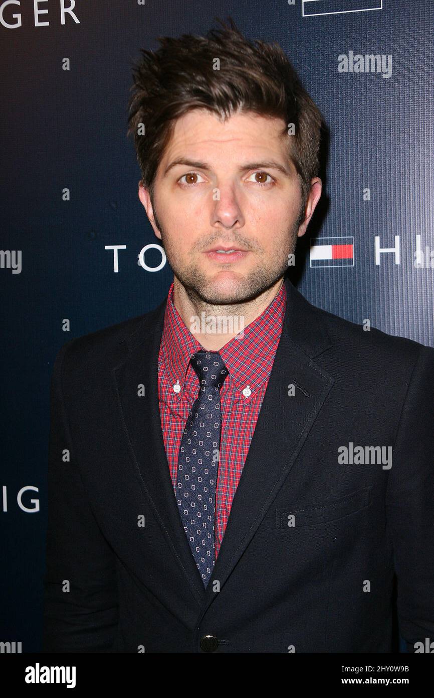 Adam Scott attending the Tommy Hilfiger West Coast Flagship store opening event held in Hollywood, California. Stock Photo