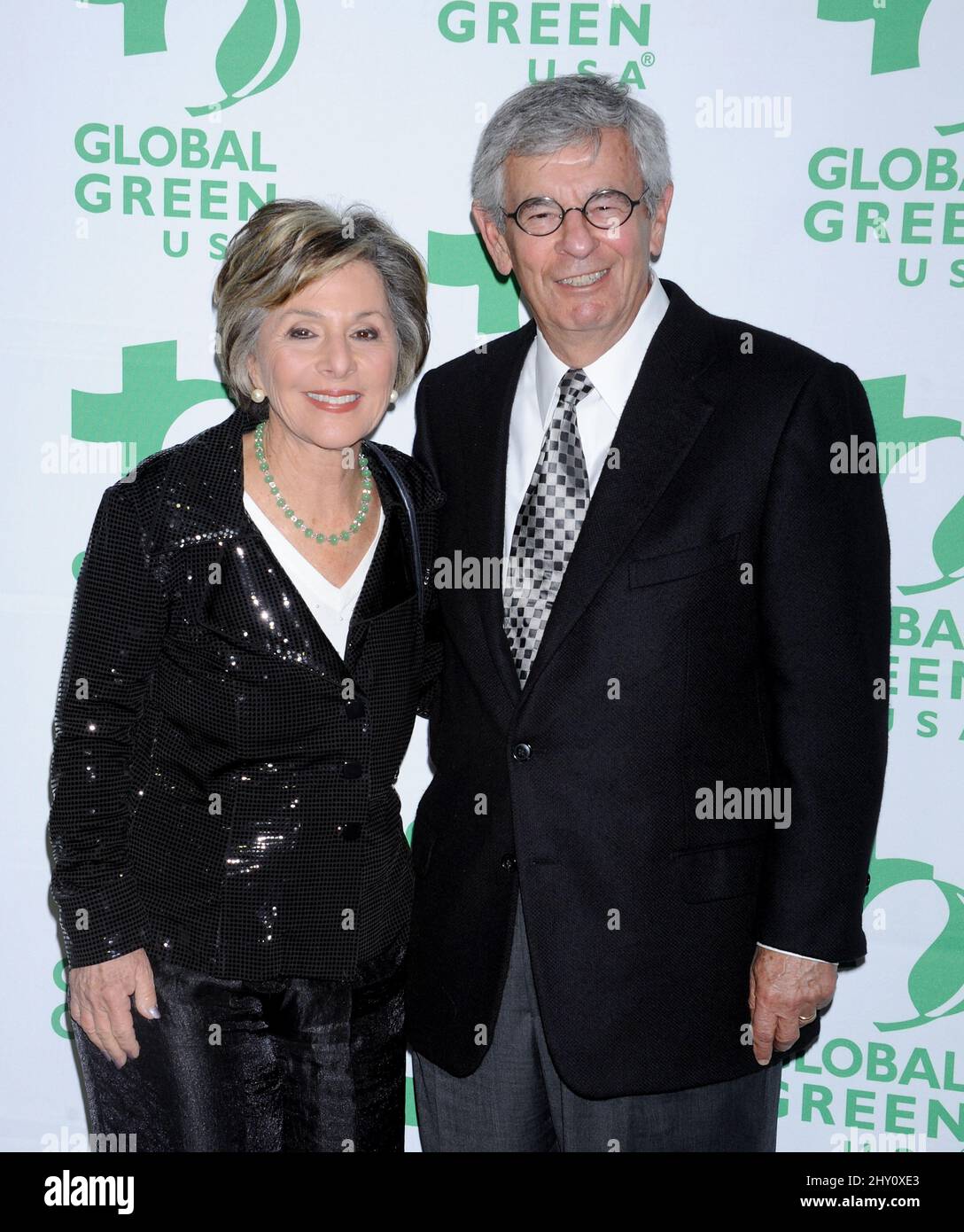 Barbara Boxer and Stewart Boxer attending the 10th Annual Global Green Pre Oscar Party in Hollywood, California. Stock Photo