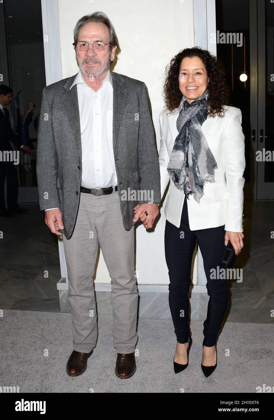 Tommy Lee Jones attending the'Tom Ford Cocktail Event in Support of Project Angel Food' held at Tom Ford in Los Angeles, USA. Stock Photo