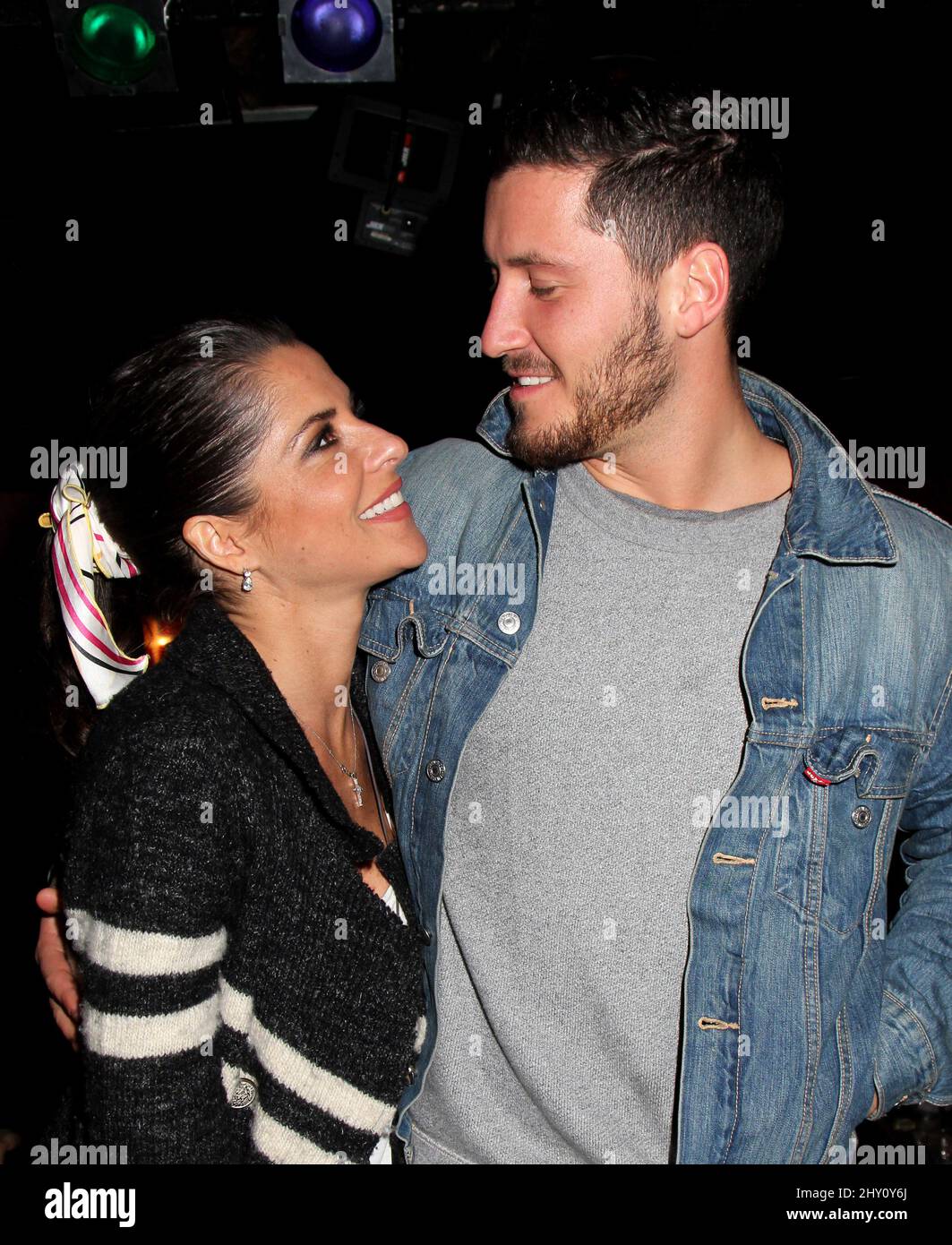 Kelly Monaco and Val Chmerkovskiy attending Govenor's at The Brokerage