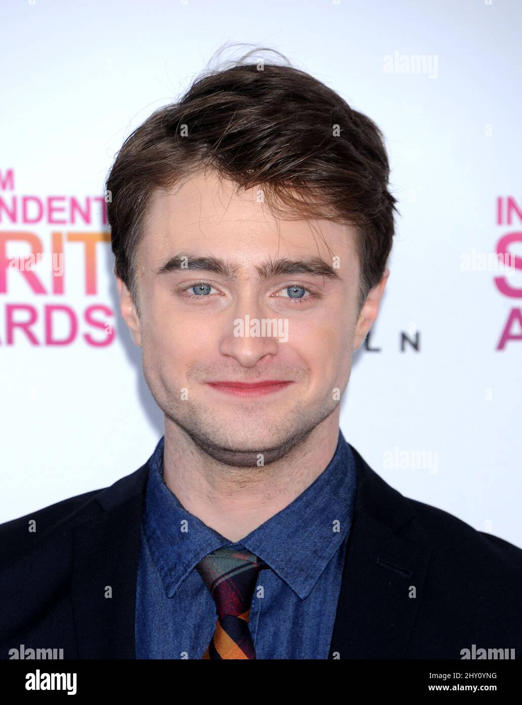 Daniel Radcliffe attending the 2013 Independent Spirit Awards at Santa Monica in California. Stock Photo