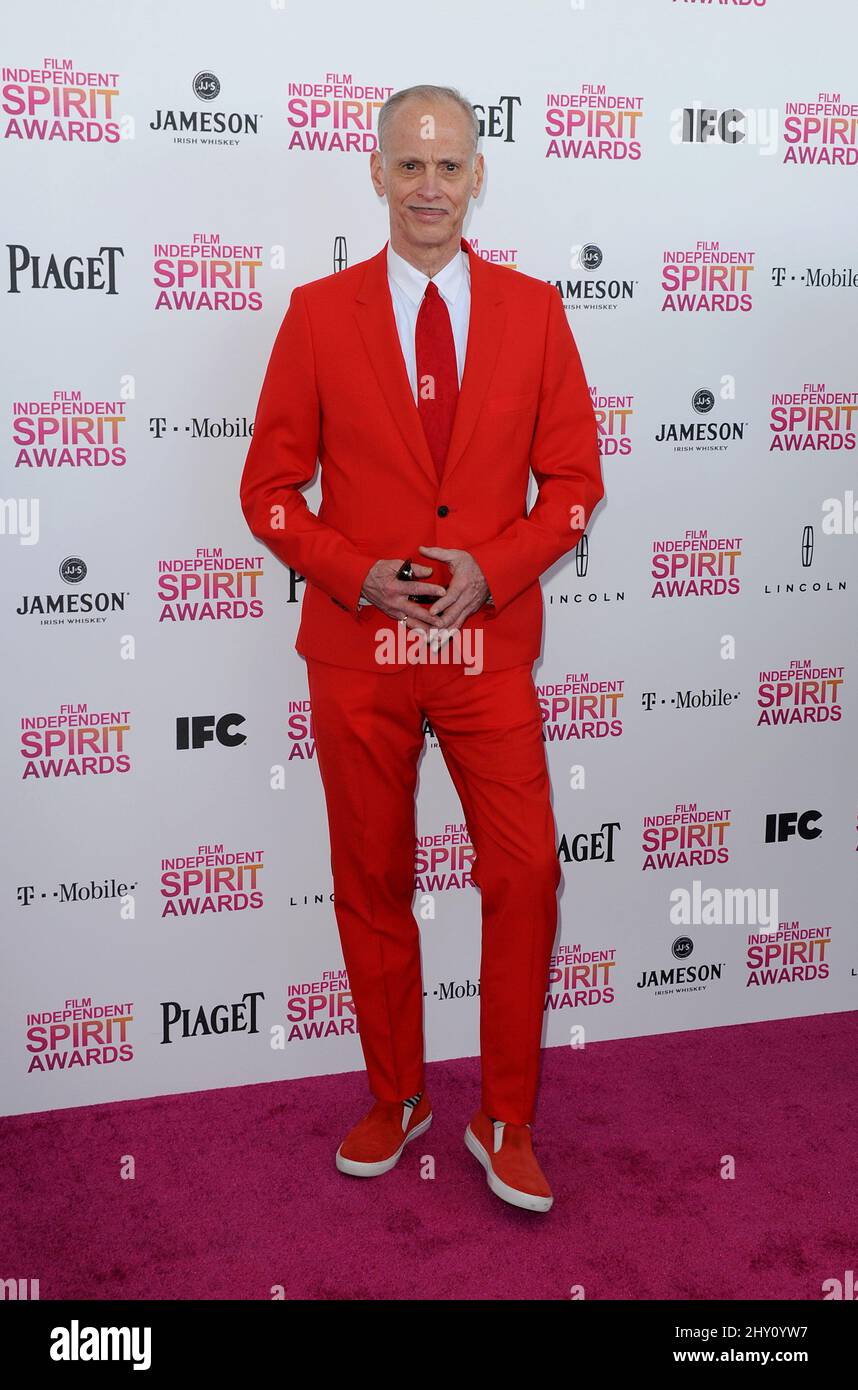 John Waters attending the 2013 Independent Spirit Awards at Santa Monica in California. Stock Photo