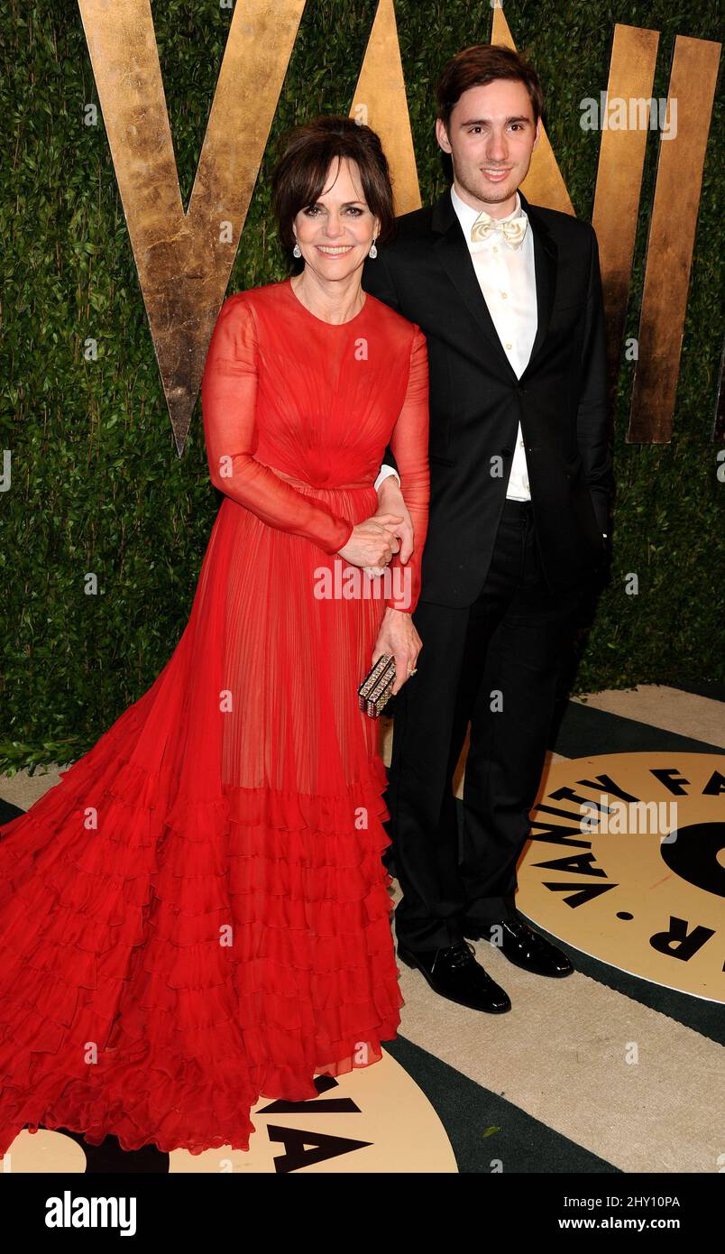 Sally Fields attends the 2013 Vanity Fair Oscar Party held at the Sunset Towers Stock Photo