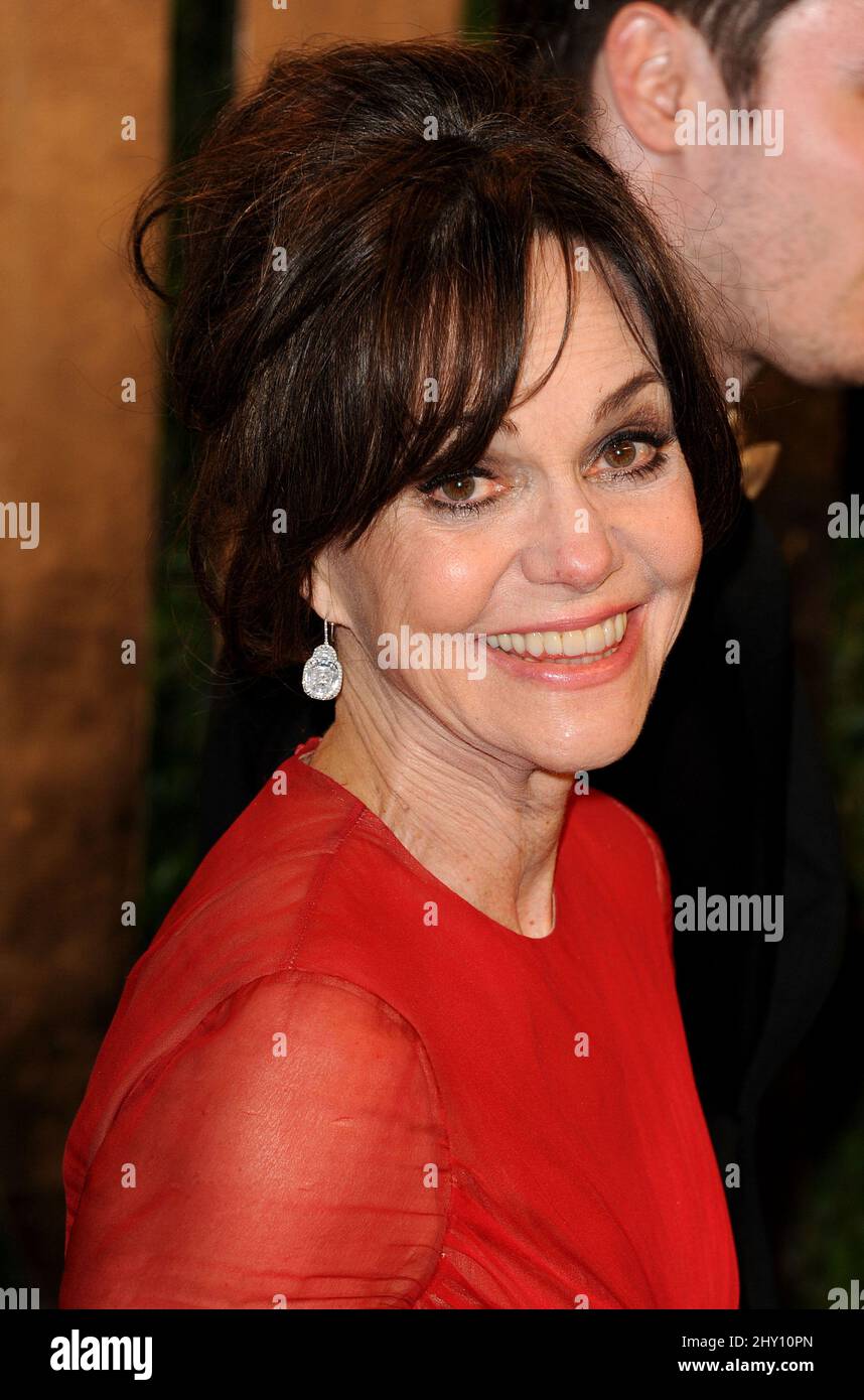 Sally Fields attends the 2013 Vanity Fair Oscar Party held at the Sunset Towers Stock Photo
