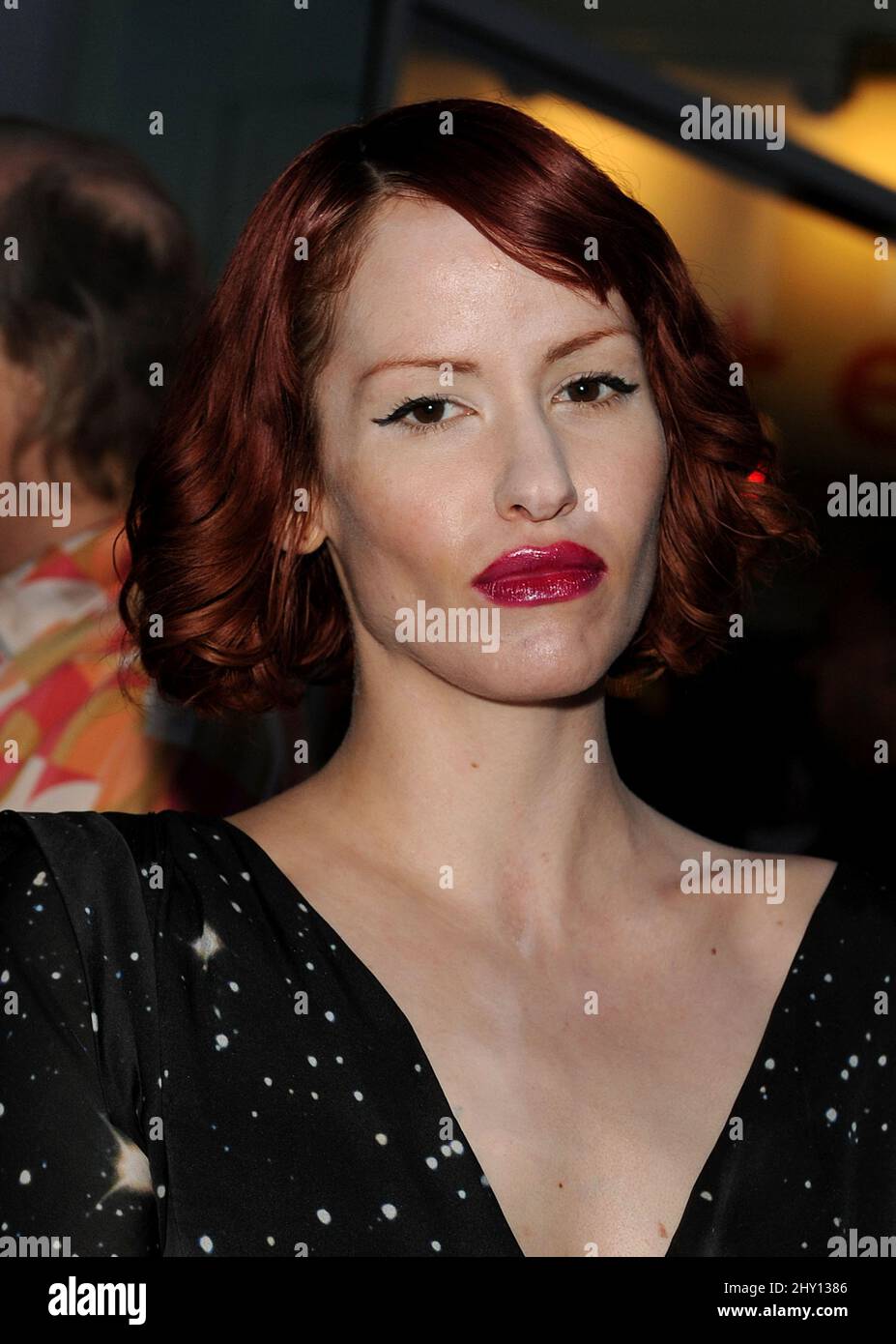 Lindsay Usich attends the Spring Breakers premiere held at the ArcLight